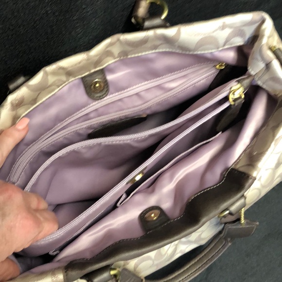 Coach satchel style purse - Picture 6 of 8